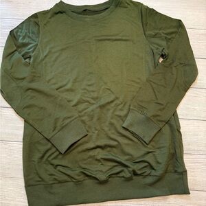 Olive Green Crewneck Sweatshirt